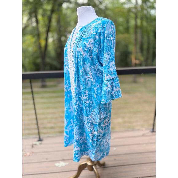 Lilly Pulitzer Krysta Dress Sunny State Of Mind $178 Size XL - Picture 5 of 9